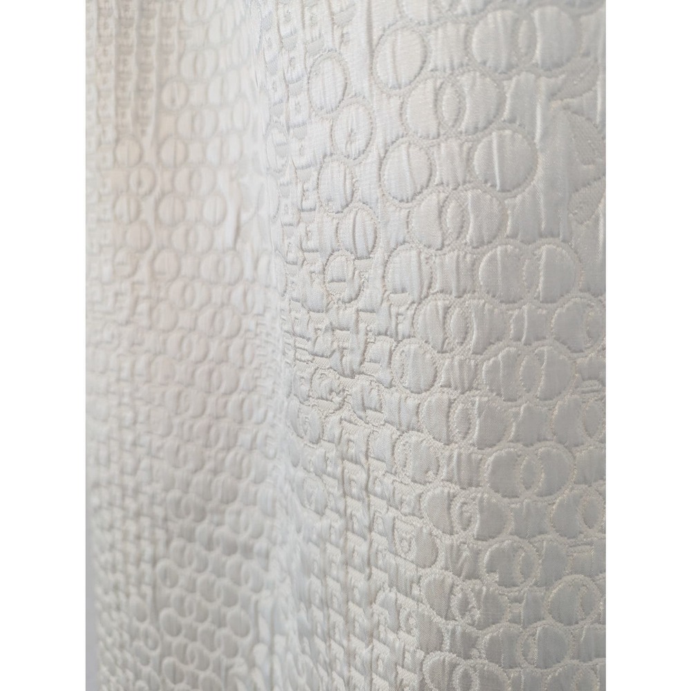 Ross Mayer Embossed White Pencil Skirt - Picture 4 of 8